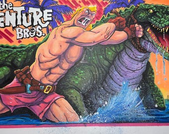 Brock Samson VS CROC