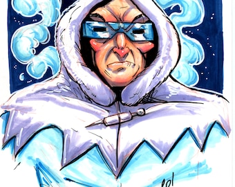 Original Captain Cold Sketch
