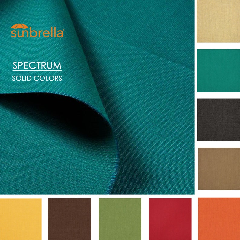 SUNBRELLA SPECTRUM Performance Fabrics Sunbrella Fabrics Etsy