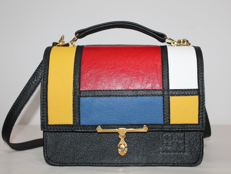 red handbag