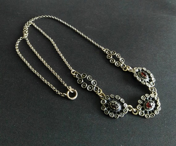 Costume necklace necklace necklace necklace garnet
