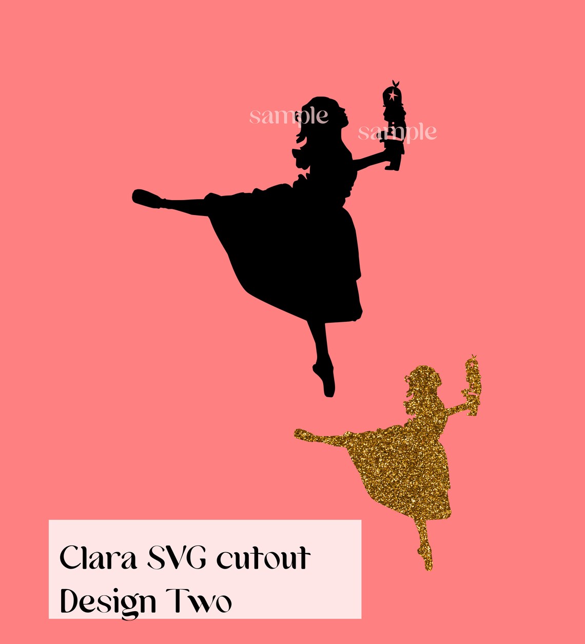 Personal Use Clara From the Nutcracker Ballet, 2 Vector Files Styles