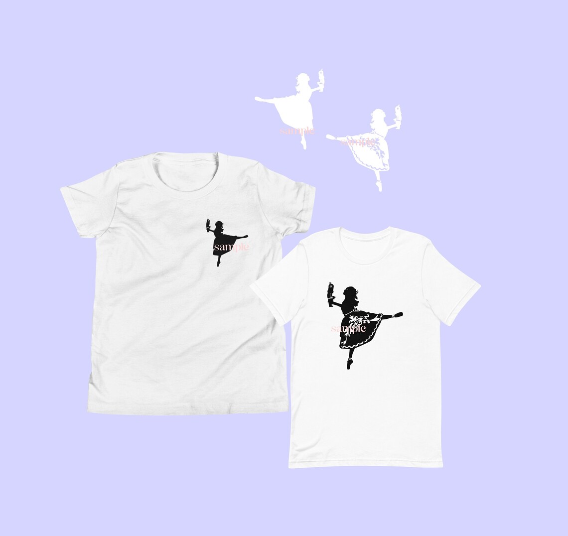 Personal Use Clara From the Nutcracker Ballet, 2 Vector Files Styles