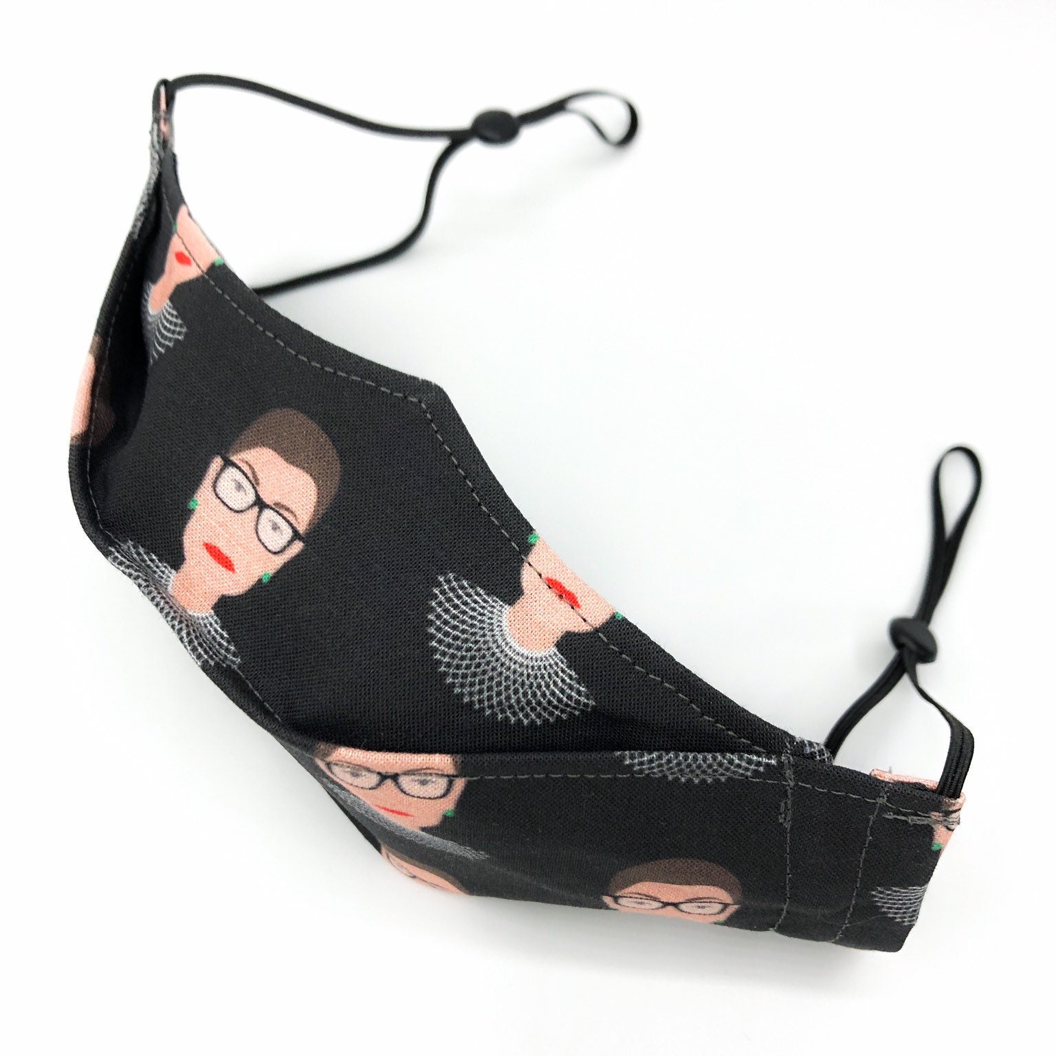 RBG Face Mask 3D Face Mask Origami Mask Choose 2 or 3 Etsy