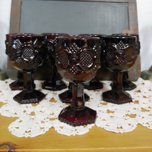 Avon Cape Cod Collection Wine Glasses Set of 8