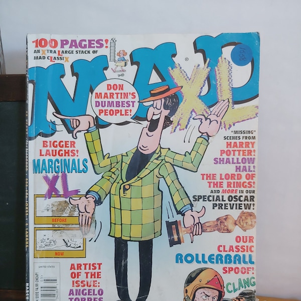 Mad Magazine X Issue #14 March 2002