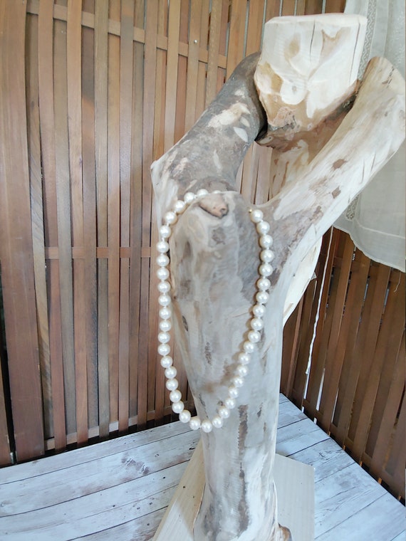 Vintage Marvella Choker 15" Faux Pearl Necklace