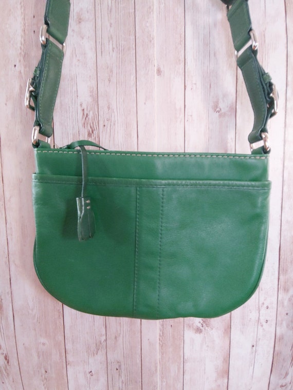 COACH Kelly Green Shoulder Bag