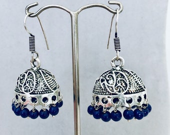 Boucles d'oreilles en argent 925 et améthyste