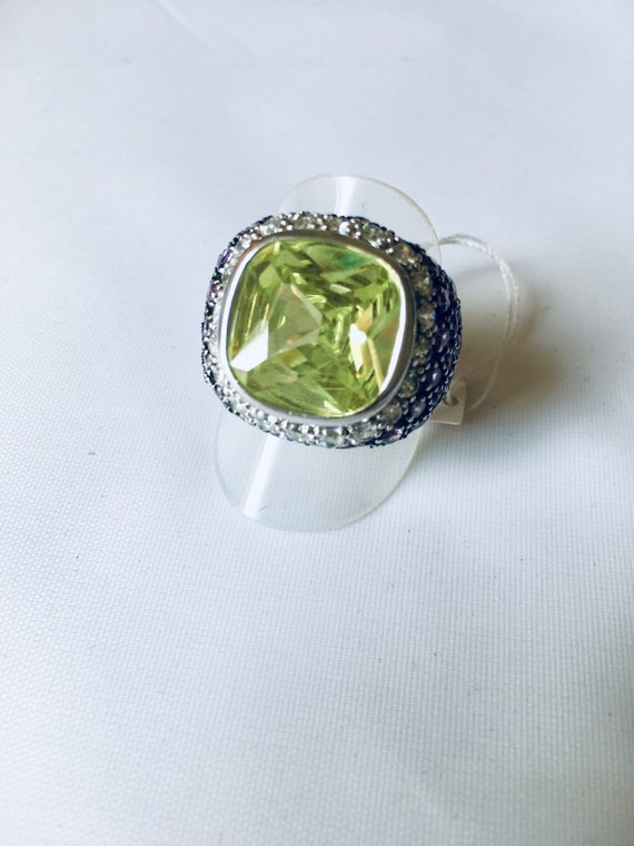 Silver Ring 925 Multi Stone