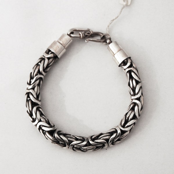 Bracelet Homme maille en argent 925