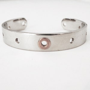 Bracelet jonc homme en acier image 1