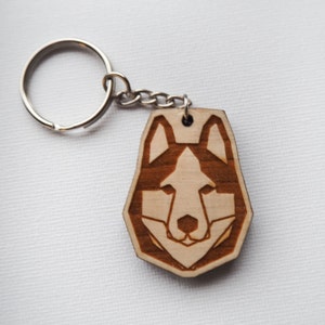 Husky Keychain/Cute Gift Idea/Gift for Husky Lover/Bithday Gift/Best Friend Gift/Personalized Gift/Custom Keychain/Custom Gift/Gift Idea