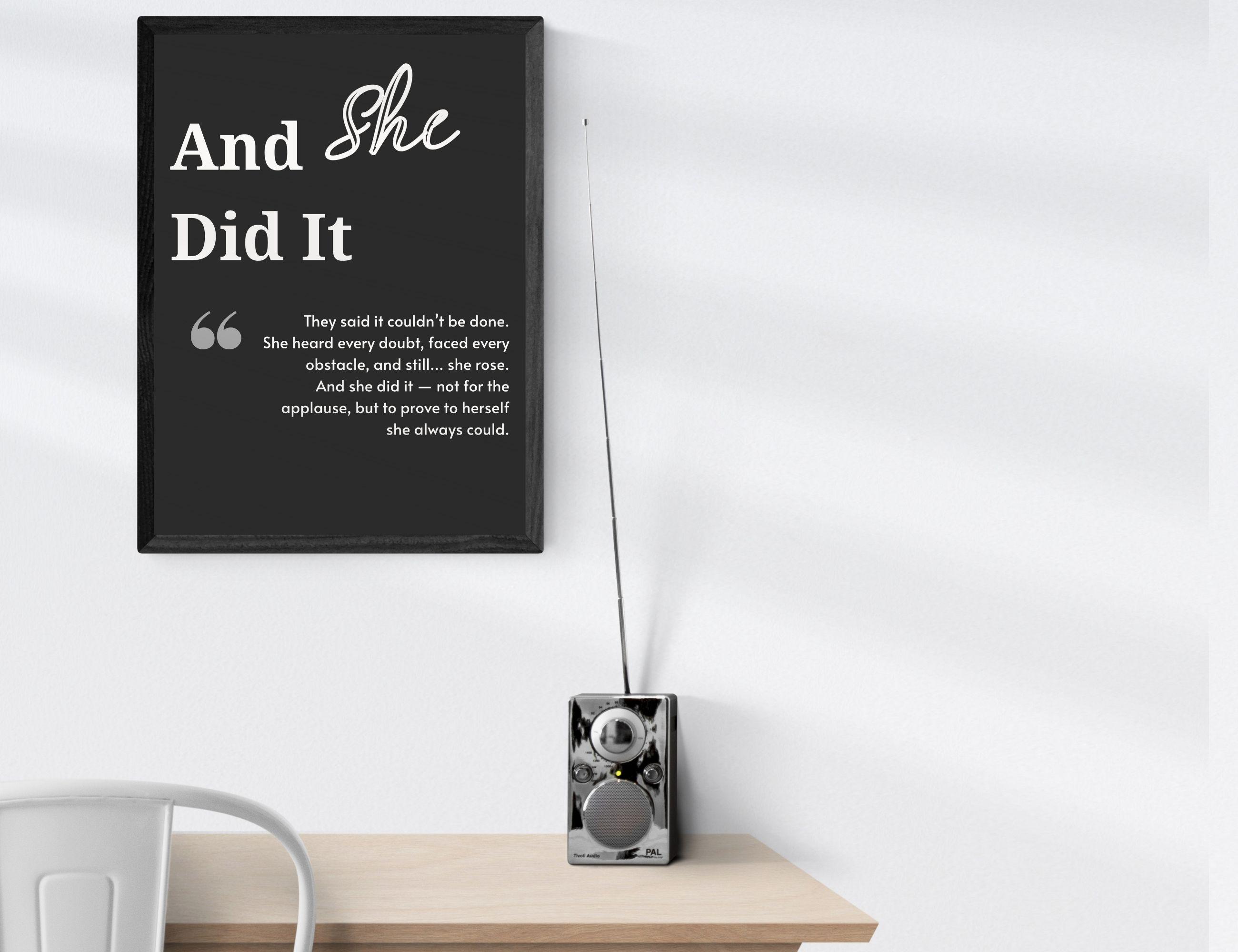 Photo inspiration: Feminist Humane Minimalist Perspective Reference: Digital Download Minimalist Feminist Wall Art Motivational Poster Women