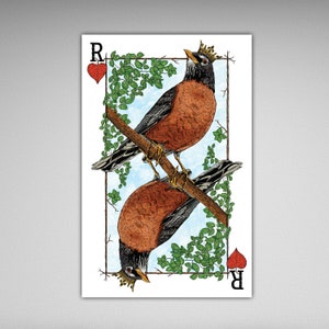Impression de cartes à jouer Royal Robin - 11x17 pouces