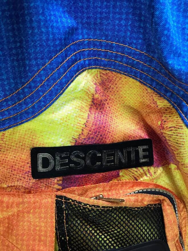 Japan Brand Descente Vintage Ski Jacket Multi Colour