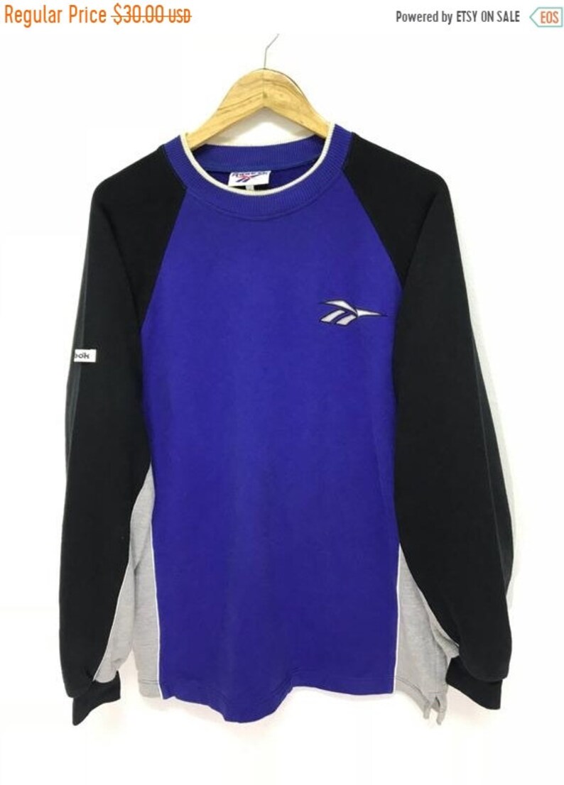 reebok sweater vintage