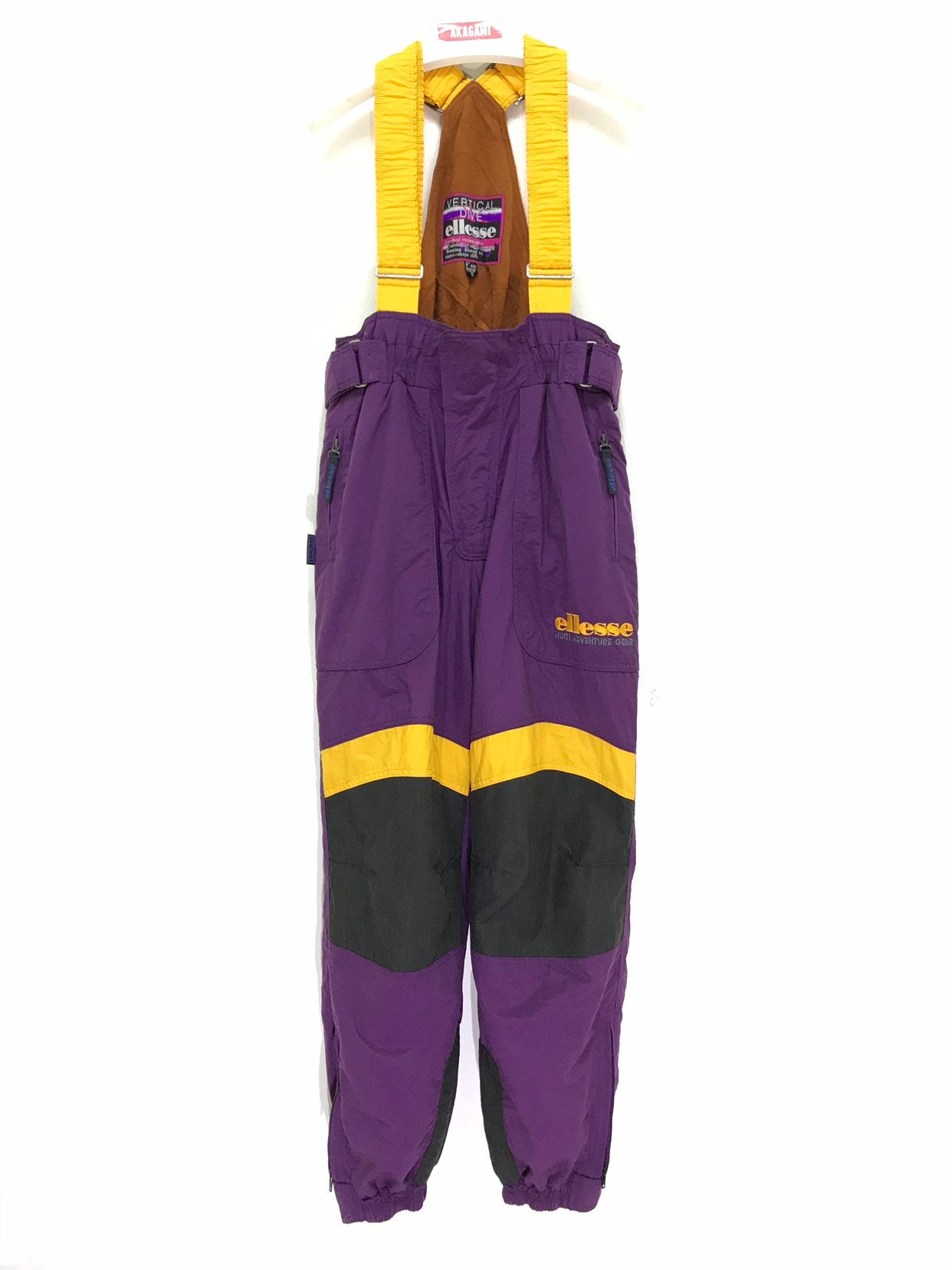 【麗色・90's】紫 ellesse スキーウエア 上下セット 11号 s-l1200.jpg