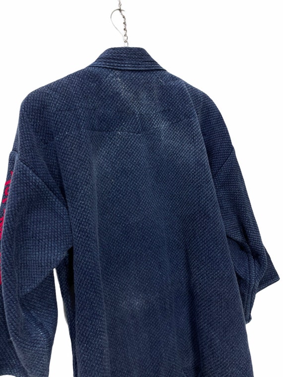 Made in Japan Vintage Kendo Jacket Indigo Blue Wo… - image 8