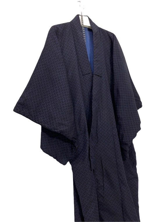 Made in Japan Vintage Hanten Kimono Long Padding … - image 3