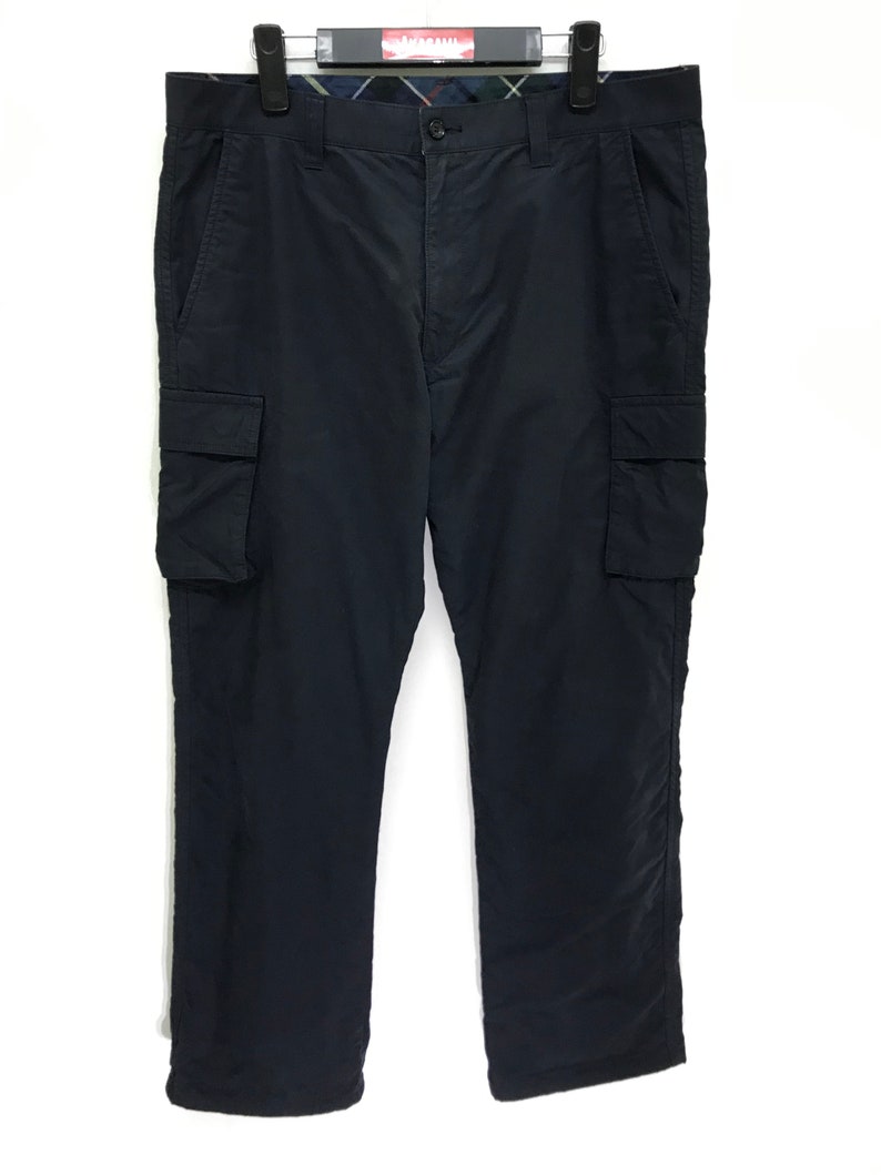 Made in Japan Comme Des Garcons Cargo Pant Tartan Lining image 3