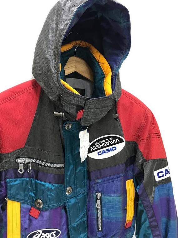 Made in Japan Deadstock New With Tag Asics Skiwear Casio Tartan