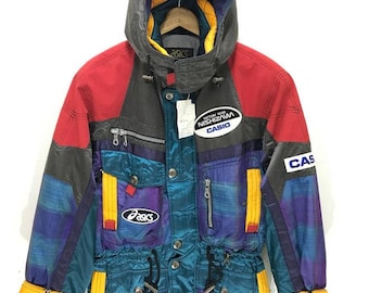 80's DESCENTE US ski teamモデル スキージャケット Made in Japan Descente Rare Vintage 80s Ski Overalls US Ski