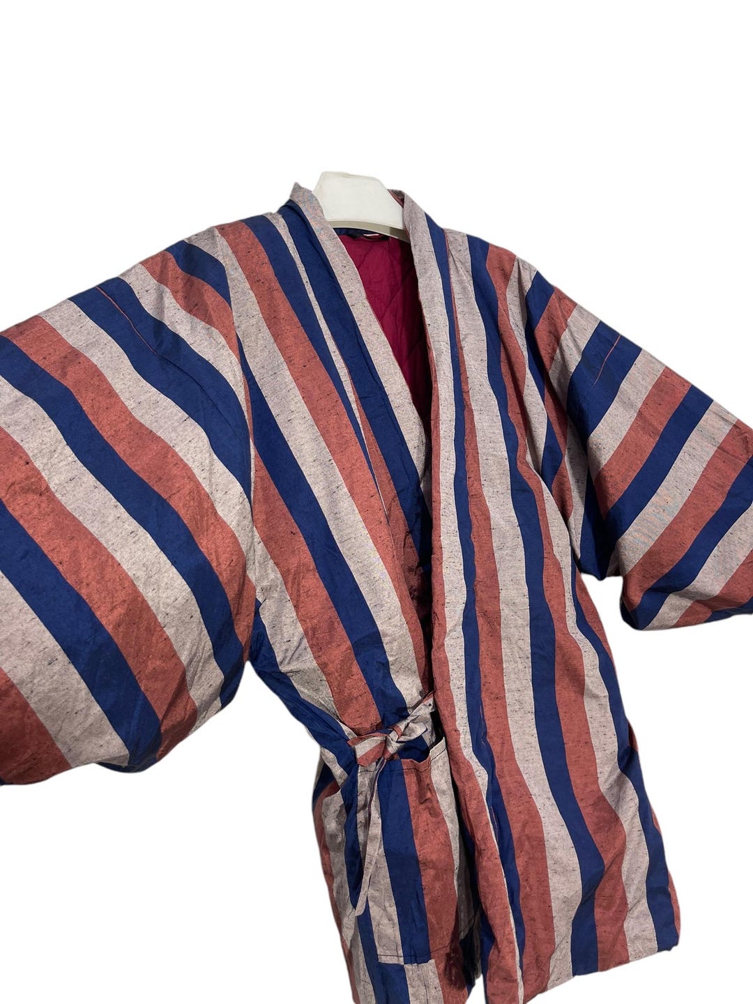Hanten Embroidered Velvet Wrap Jacket
