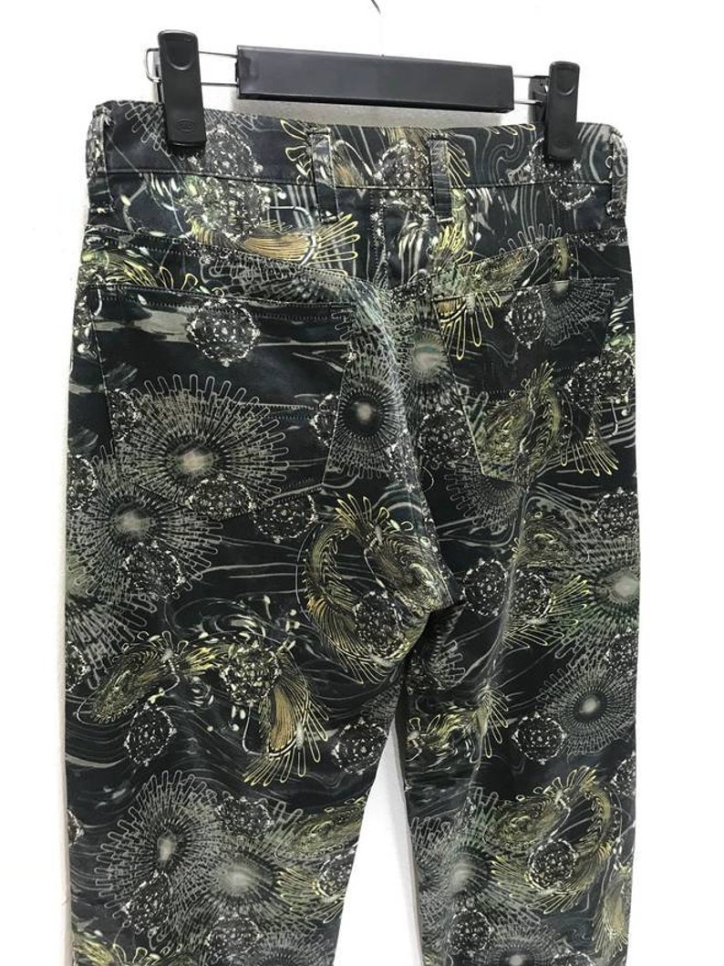 RAREST Issey Miyake Men Pant Full Printed Alien Space Creatures Rayon Blend Regular image 8