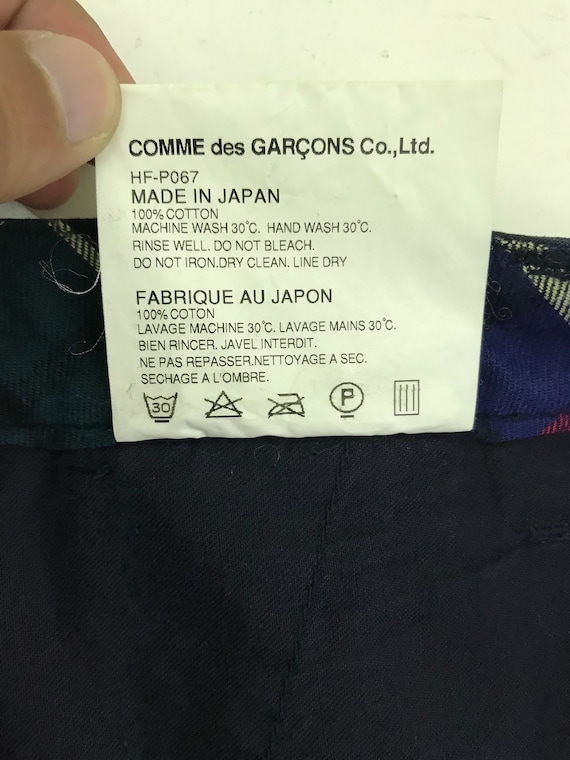 Made in Japan Comme Des Garcons Cargo Pant Tartan… - image 9