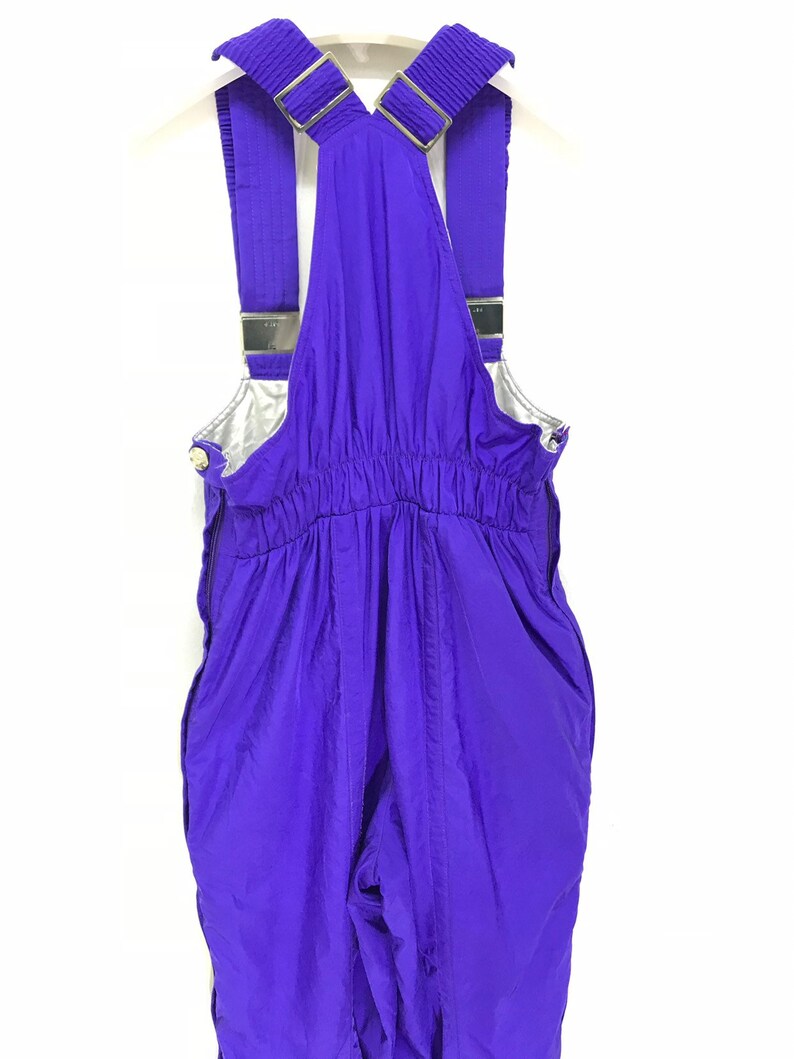 Made in Japan Silvy Vintage Overall Ski Pant Multi Colour Padding Baggy Wide Balloon Stretchable Waist