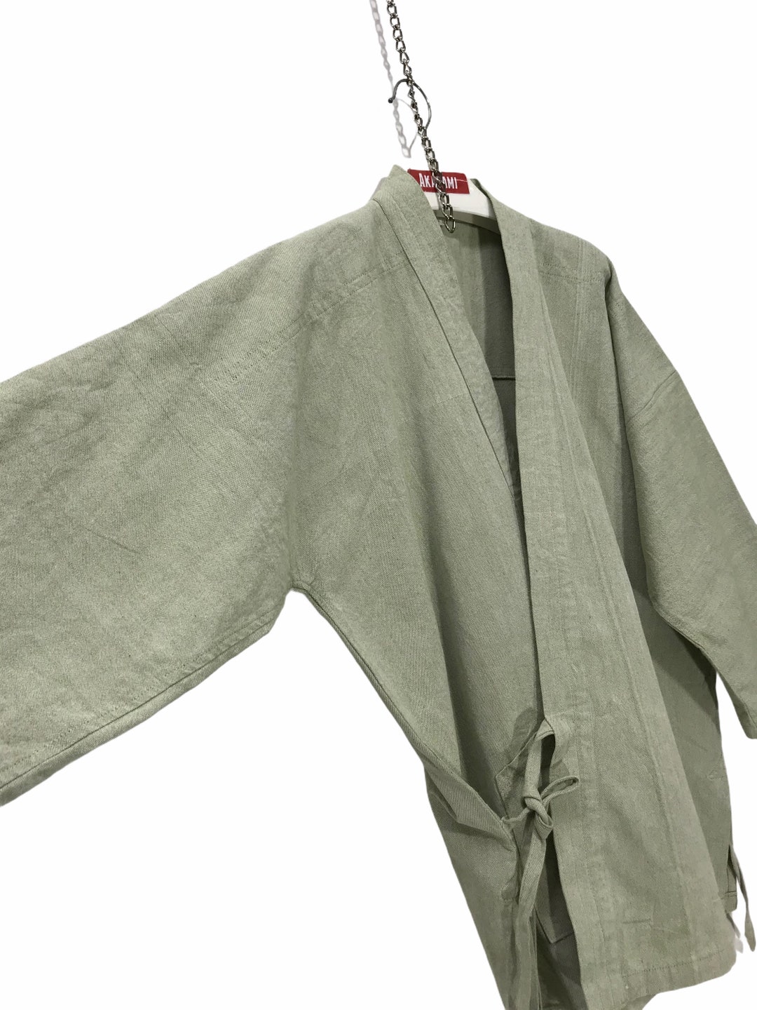 Made in Japan Vintage Haori Plain Kordelzüge Kimono Robe - Etsy.de