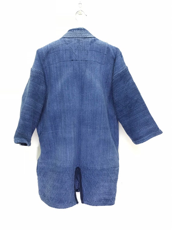 Made in Japan Vintage Kendo Jacket Indigo Blue Wo… - image 10