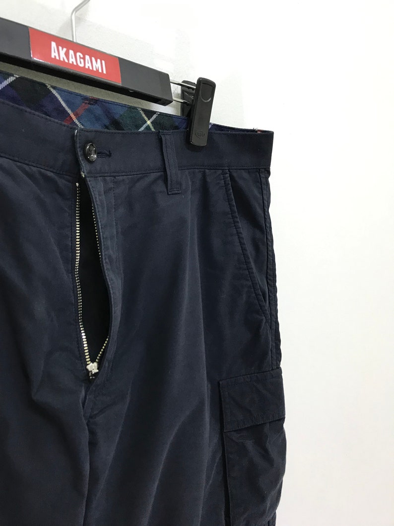 Made in Japan Comme Des Garcons Cargo Pant Tartan Lining image 5