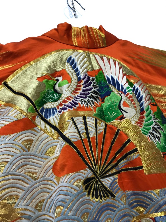 Made in Japan Rare Vintage Uchikake Wedding Silk … - image 2