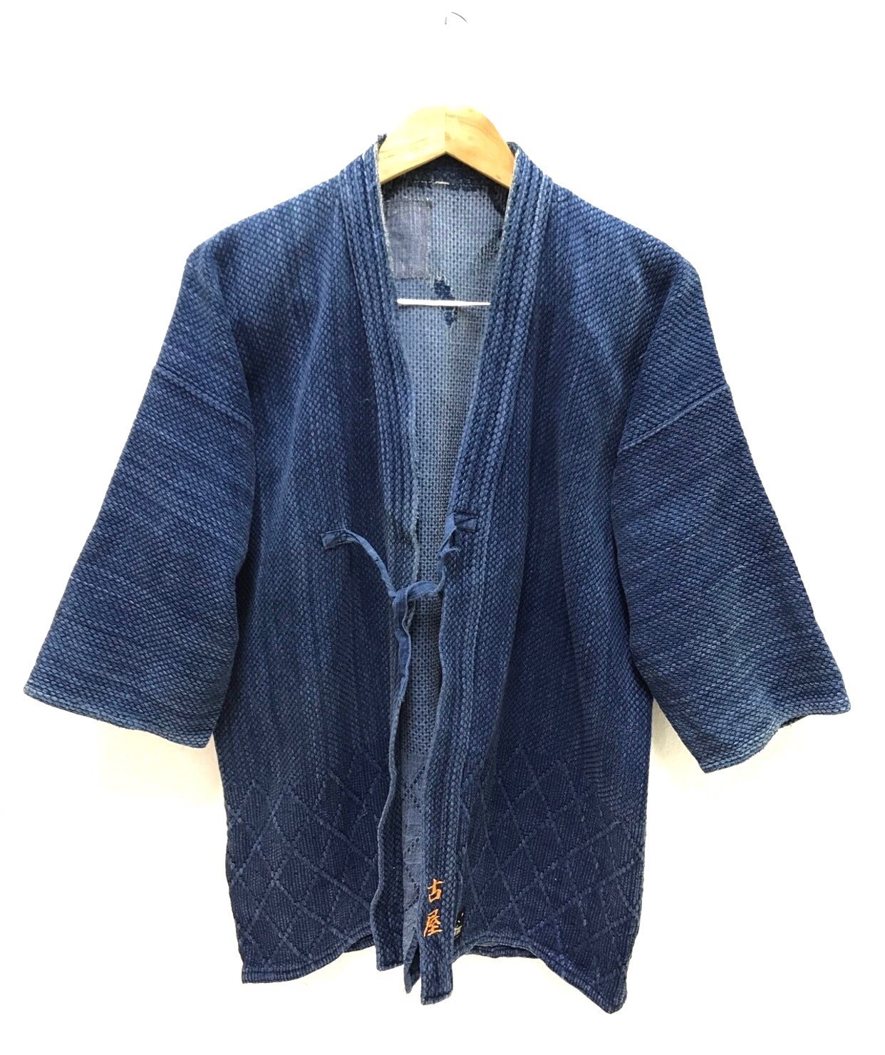 ジャケット・アウター KENDO DIAMOND PATTERN NO-COLLAR JACKET Porter Classic Kendo Diamond Pattern No-Collar Jacket