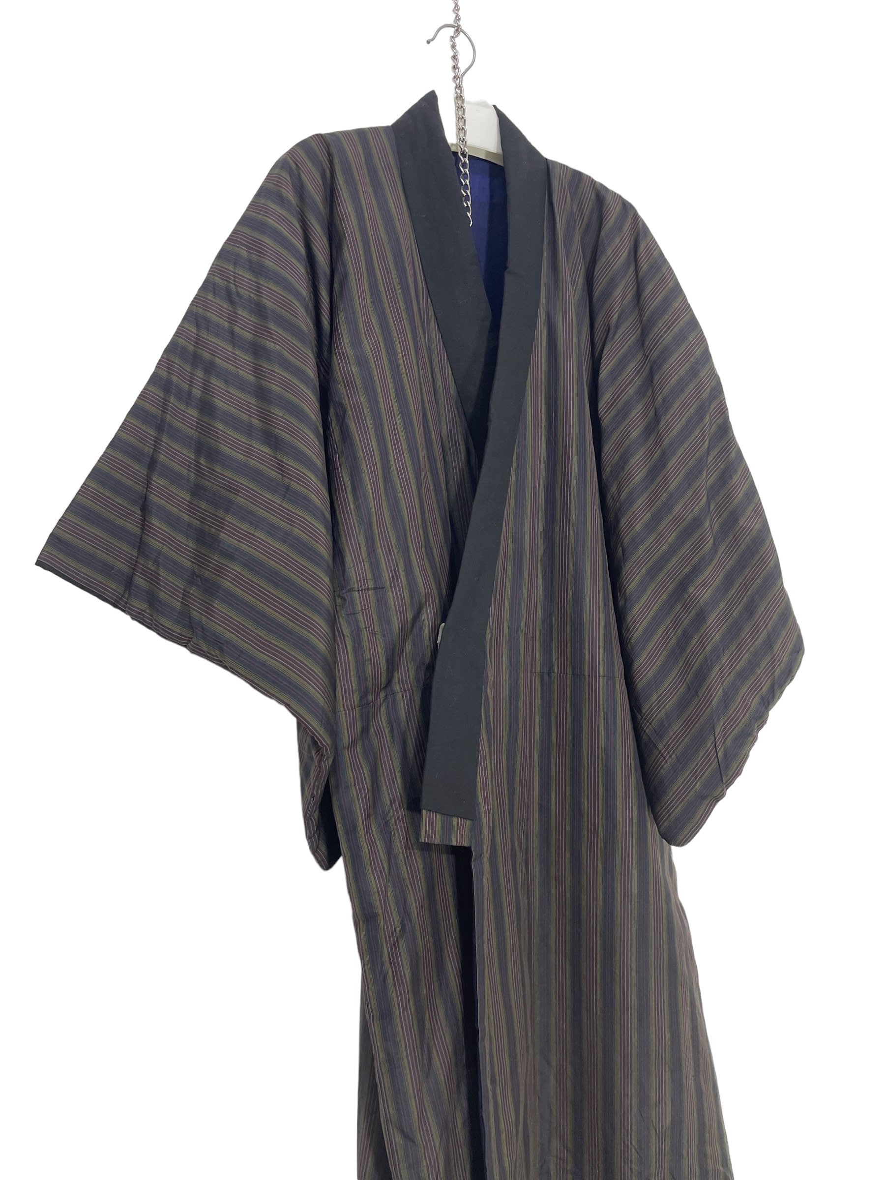 Chinese Stijl Hanfu Mannen Geborduurd Vest Japanse Kimono Mannelijke Samurai Kleding Heren Shirt Vintage Tang Pak, Zwart, XL