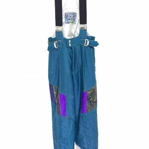 Made in Japan Mizuno Impulse Vintage Ski Overalls Multi Layered Padding Outdoor Gear Stretchable Waist 33-34 inches