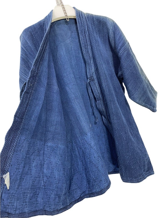 Made in Japan Vintage Kendo Jacket Indigo Blue Wo… - image 8