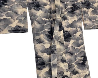 ヴィンテージ 日本製 天然麻 茅葺き 蚊帳生地 #3618 - Etsy 日本