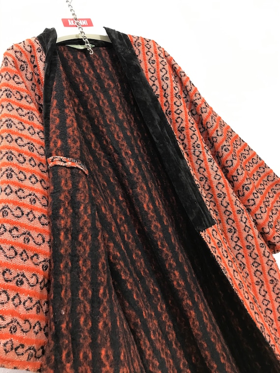 Made in Japan Vintage Hanten Blanket Jacket Handmade … Gem