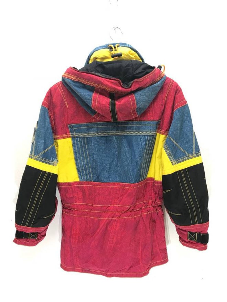 Japan Brand Phenix Parka Ski Jacket Fish Tail Multi Colour Block