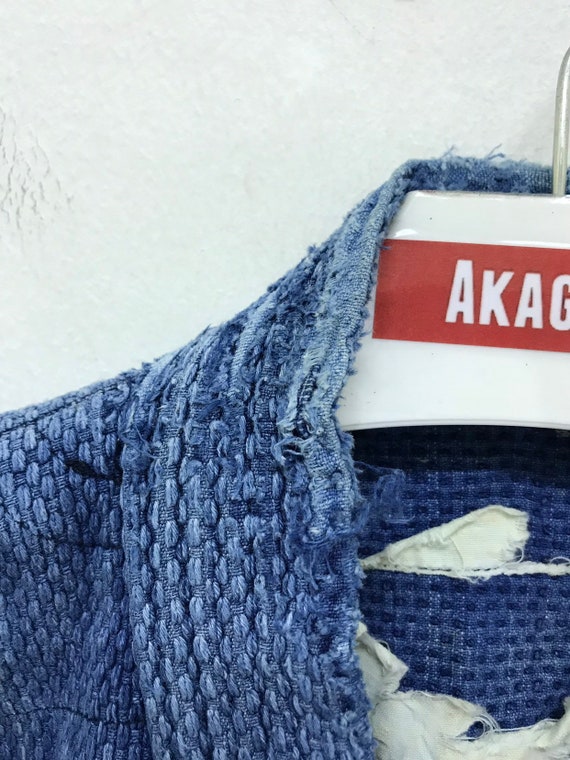 Made in Japan Vintage Kendo Jacket Indigo Blue Wo… - image 4