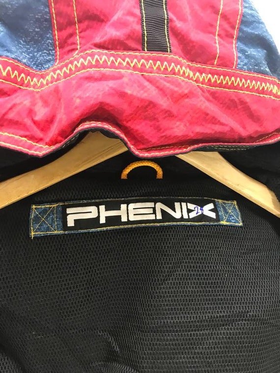 Japan Brand Phenix Parka Ski Jacket Fish Tail Multi Colour Block