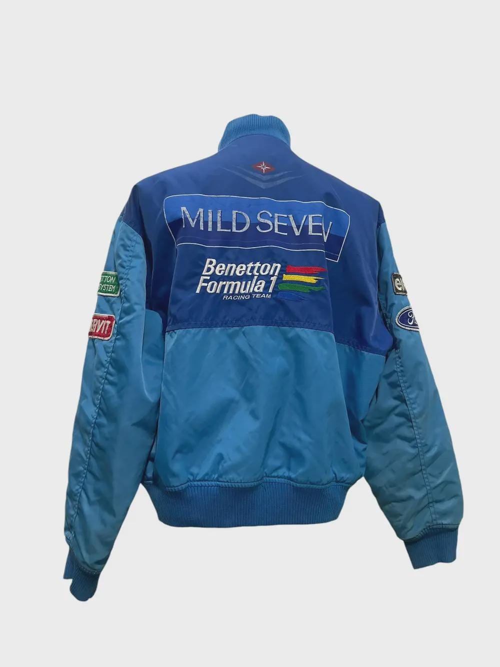 Benetton バイクジャケット Formula 1 青 Benetton f1 jacket - Etsy 日本