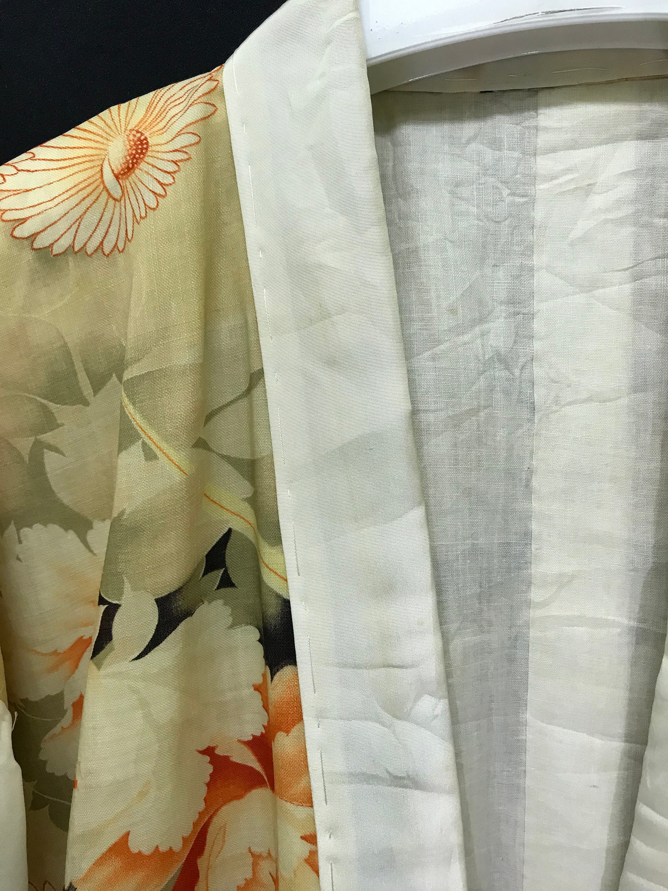 Made in Japan Vintage Haori Light Jacket Florals Hybrid Kimono | Etsy