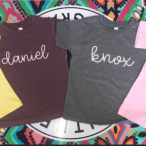 Toddler Name Tee
