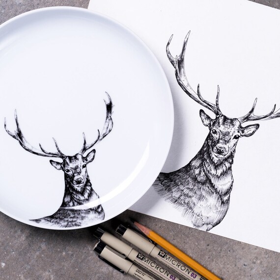 deer plates