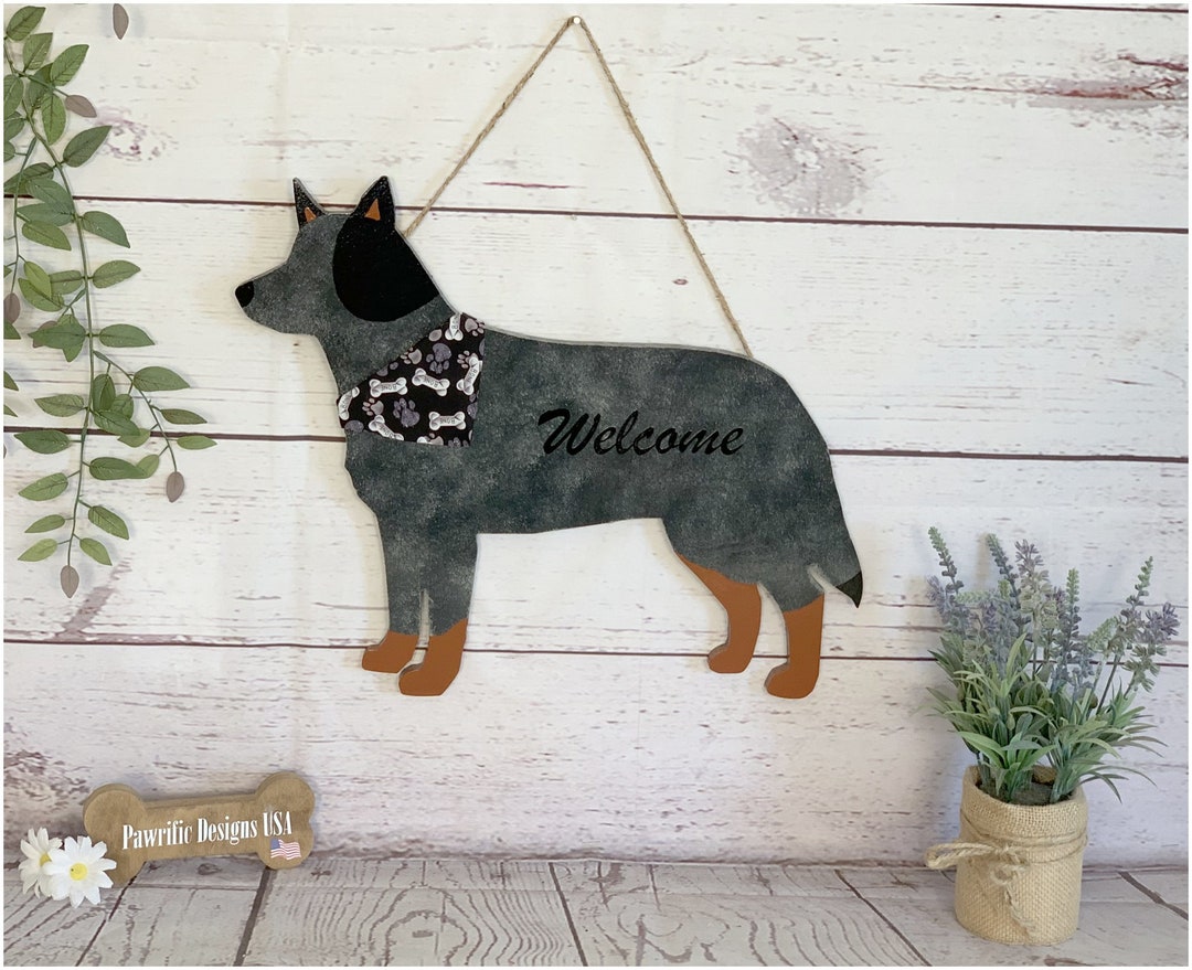 australian cattle dog toys fabric - dog Fabric