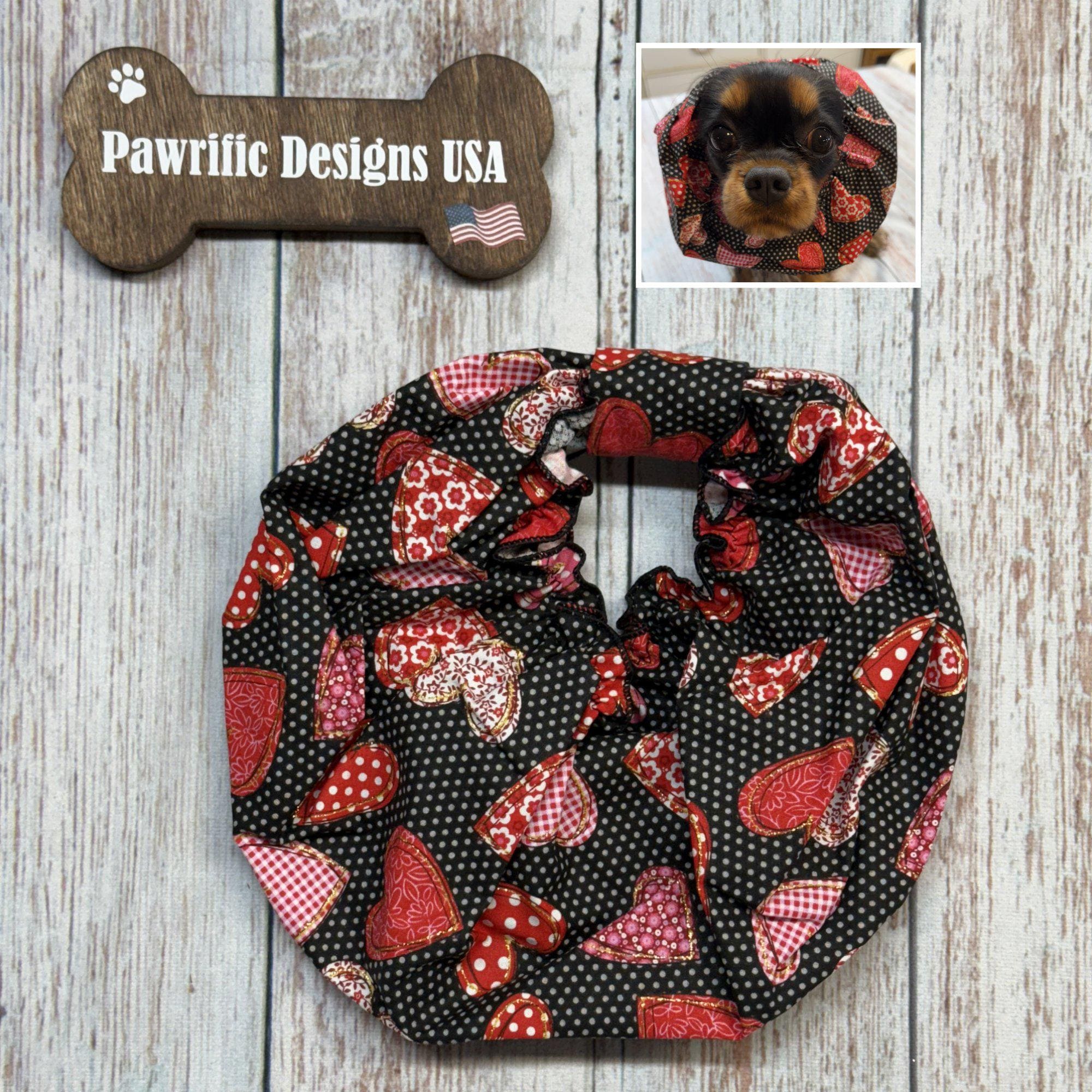 Valentines Dog Snood Ear Protection For Dogs Like Cavalier King Charles Spaniels